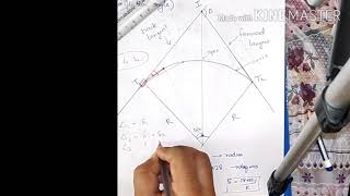 Setting out simple circular curve by angular methods [upl. by Orecul585]