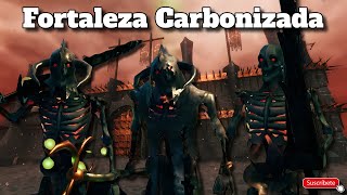 Fortaleza Carbonizada  2 Jugadores  Valheim Ashlands V021815 Gameplay Español [upl. by Mallen]