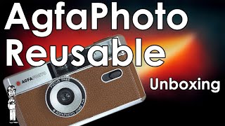 AgfaPhoto Reusable 35mm Film Camera Unboxing and First Impressions [upl. by Kliman]