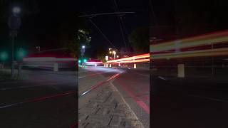 Croydon Tram amp Traffic Night Lapse shorts [upl. by Shifra]