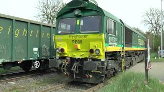 Class 66 in Winsen Luhe 1242024 [upl. by Ednalrym]