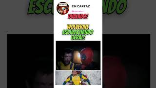 DUBLADO Wolverine dando esporro em cinema PT BR [upl. by Esened71]