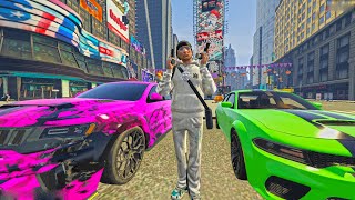 I spent 24 hours ROBBING and SCAMMING in GTA 5 RP [upl. by Nwahsar]