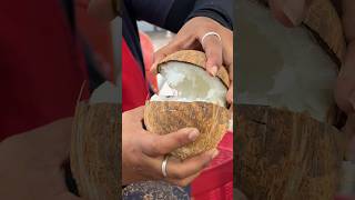 Amazing Unique Macapuno coconut in thailand  street food thailand [upl. by Nadeen]