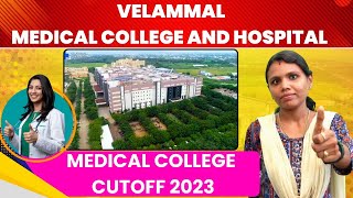 velammal medical college madurai cut off 2023neet2024 neetcutoffformedicalcollege medicalcollege [upl. by Sinnel744]