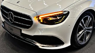 2023 New MercedesBenz E200 Avantgarde  exterior and interior details walkaround [upl. by Broek]