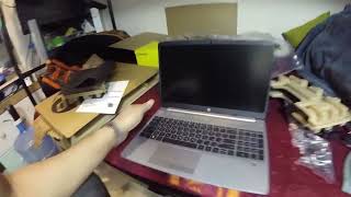 HP 255 156 G9 notebook PC unboxing [upl. by Adnilasor]