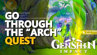 Go through the “arch” Genshin Impact [upl. by Airemat]