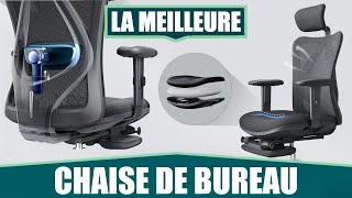 LA MEILLEURE CHAISE DE BUREAU ERGONOMIQUE  SIHOO [upl. by Samled]