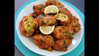 كرات الشفلورقرنبيط بالبطاطا  Boulettes de choufleur et pomme de terre [upl. by Akinnej]