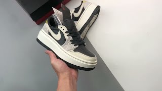 Air Jordan 1 Elevate Low SE Anthracite Light Bone Sail Gold Dust DV1494 001 [upl. by Otreblif]