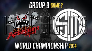 TPA vs TSM Worlds Highlights Game 2  LoL S4 World Championship Taipei Assassins vs Team Solomid [upl. by Jahncke771]