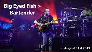 Big Eyed Fish amp Bartender HQ  The Gorge Night 2  Dave Matthews Band  August 31st 2019 [upl. by Idleman]