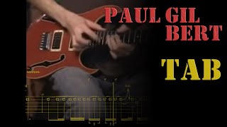 Paul Gilbert Technical Difficulties Racer XㅣGuitar TABㅣOrwellDustlrㅣ [upl. by Zertnom]