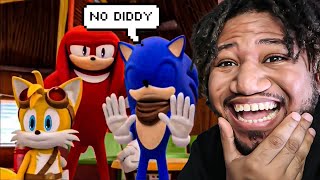 CHILDHOOD IS GONE NOW quotSonic Boom out of Context The Movie by The Bwah Boiquot REACTION [upl. by Arodoet]