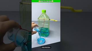 DIY Amazing well Without Electricity At Home From Discarded Plastic Bottles  DEMO  shorts diy [upl. by Hiltan]