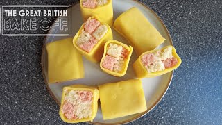 Testing The Bake Off BATTENBERG CAKE Recipe  RELAX [upl. by Cecilius]