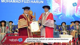 Lima pelajar Sabah di UKKM terima biasiswa koperasi IKMa [upl. by Hewie182]