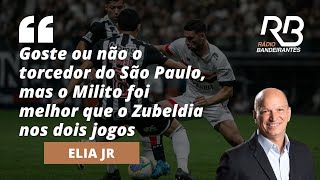 quotVocê precisa aprender a sofrer no futebol afirma Elia Jr  Nossa Área [upl. by Nywde]