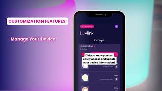 How to manage your Friendship Lamp with the LuvLink® App [upl. by Philippe]