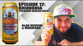 Brunonia Premium Wheat Beer  Alak Review  Alcohol Mukbang [upl. by Antonetta412]