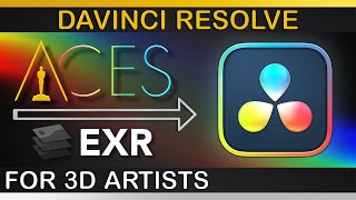 Davinci Resolve  ACES  EXR Workflow for 3D Artists [upl. by Emmey]