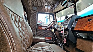 The Only 1993 379 Peterbilt With This Interior In America Im 21 With 2 Trucks Working Hard [upl. by Aiuqenehs]