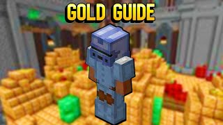 the complete gold mining guide HYPIXEL SKYBLOCK [upl. by Bedelia792]