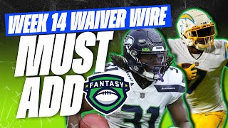 Week 14 Must Add Waiver Wire Players To Target  2023 Fantasy Football Advice [upl. by Bogusz129]