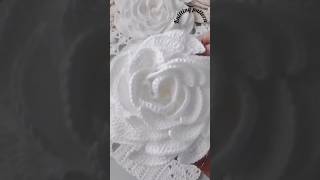 Table cloth flower design crochet handmade diy wool shortvideo [upl. by Lexi]