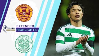 Motherwell vs Celtic Extended Highlights  SPFL  CBS Sports Golazo  Europe [upl. by Rehpotsirhcnhoj]