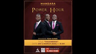 MANDARA SDA CHURCH  POWER HOUR  TEAM ZUNDE  PS C MAPA  PS A KANHIMBA amp PS C MAUREDE [upl. by Jenica]