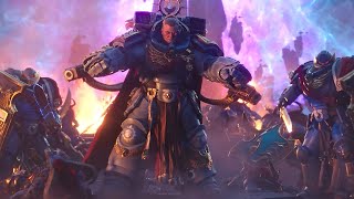 Warhammer 40k Space Marine 2  All Boss Fights amp Ending [upl. by Phil]