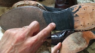 Resoling shoes half sole vs full resole explained [upl. by Chabot]