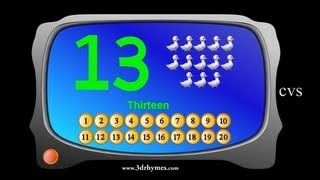 Learn Numbers for Children  3D Animation Counting 120 Numbers song [upl. by Andriette]