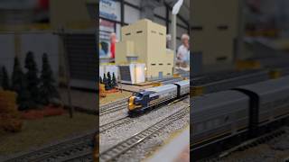 Warbonnet Club Car frieght train on N Scale autumn industry layout modeltrains nscale shorts [upl. by Anairt]