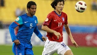 Korea Republic vs India AFC Asian Cup 2011 Full Match [upl. by Flatto572]