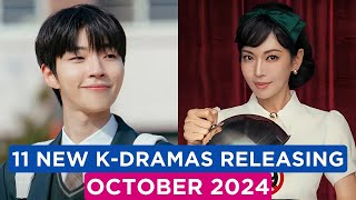 11 New KDramas Dropping This October 2024 [upl. by Shute]