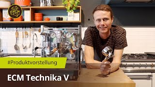 ECM Technika V Espressomaschine  Vorführung [upl. by Nivlek]