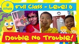 51Talk FULL CLASS  Level 0 Twin Students DOUBLE NO TROUBLE [upl. by Adnot]