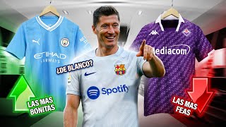 ¡Las 9 camisetas más BONITAS y las 9 más FEAS para la temporada 2324 ¿¡Barça JUGARÁ de BLANCO [upl. by Libbey117]