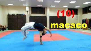 تعلم حركة مكاكو الروعة بأسلوب الكابويرا MACACO CAPOEIRA TUTORIAL [upl. by Rotceh]