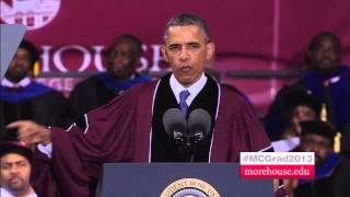 President Barack Obama Delivers Morehouse Commencement Address [upl. by Divadnahtanoj]