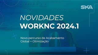 Novidades WORKNC 3  Novo percurso de Acabamento Global  Otimização [upl. by Atikel484]