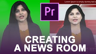 How to Create Horizontal Scrolling Text  Adobe Premiere Pro [upl. by Neerbas]