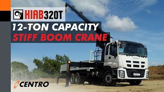 Hiab 320T Stiff Boom Crane [upl. by Anhavas658]