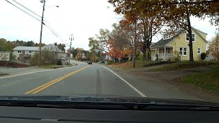 V44 Driving from Enfield NS to Elmsdale NS Canada Oct 2021 [upl. by Joacimah]