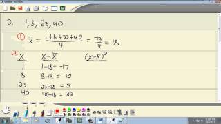 Elementary Statistics  Chapter 3 Test  Problem 2 [upl. by Ecinereb]