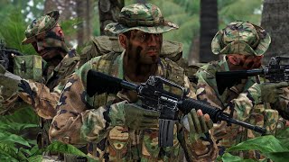 US Navy SEALs Raid Cartel Island  Arma 3 [upl. by Alahc450]