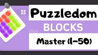 Puzzledom Blocks Master Soluce [upl. by Ayifas]